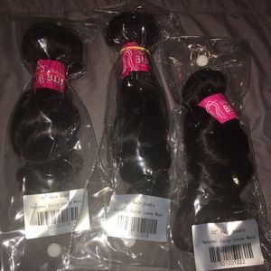 Brazilian wavy human hair extensions